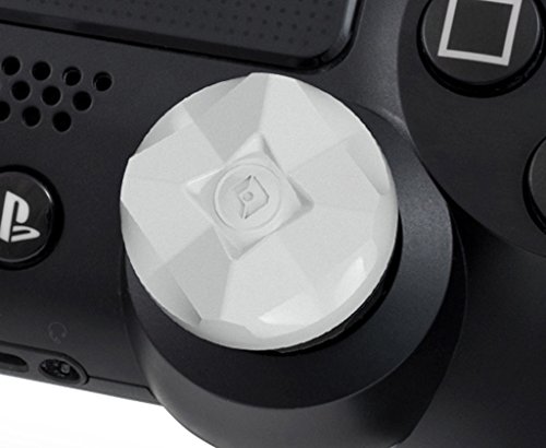 Kontrolfreek Destiny 2: Ghost for PlayStation 4 Controller | ביצועים של אצבע אצבע | 2 אמצע הגובה | לבן